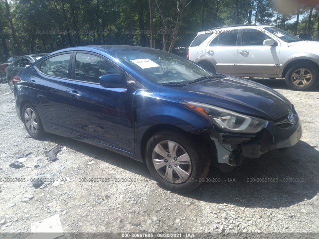 HYUNDAI ELANTRA 2016 5npdh4ae2gh725642