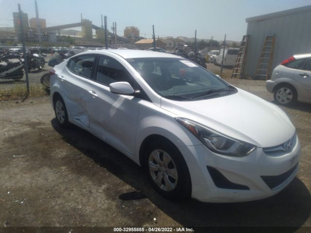 HYUNDAI ELANTRA 2016 5npdh4ae2gh728136