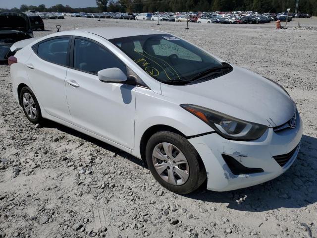 HYUNDAI ELANTRA SE 2016 5npdh4ae2gh729075