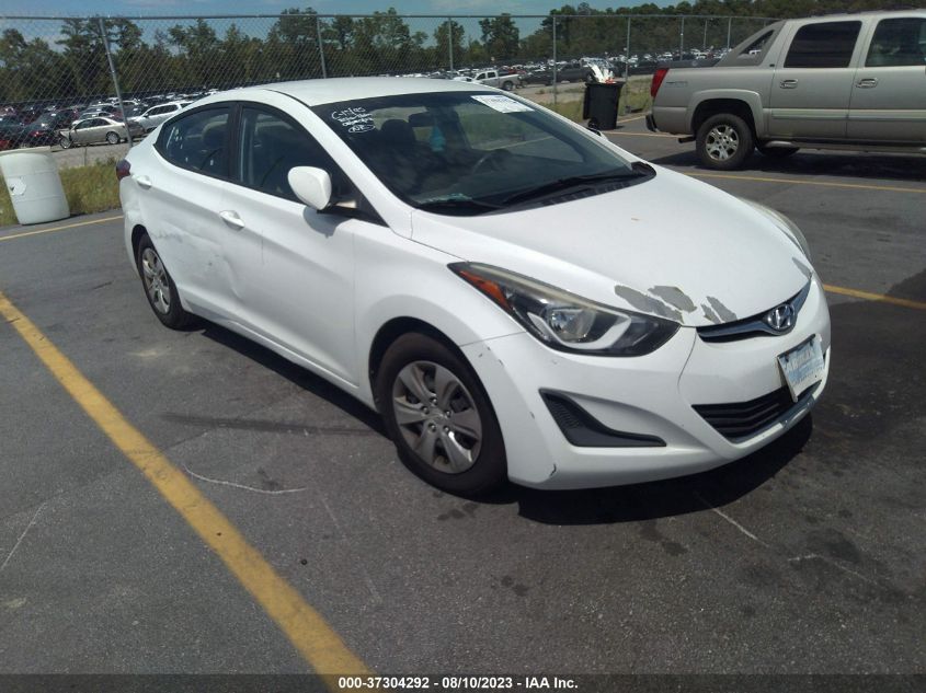 HYUNDAI ELANTRA 2016 5npdh4ae2gh729478