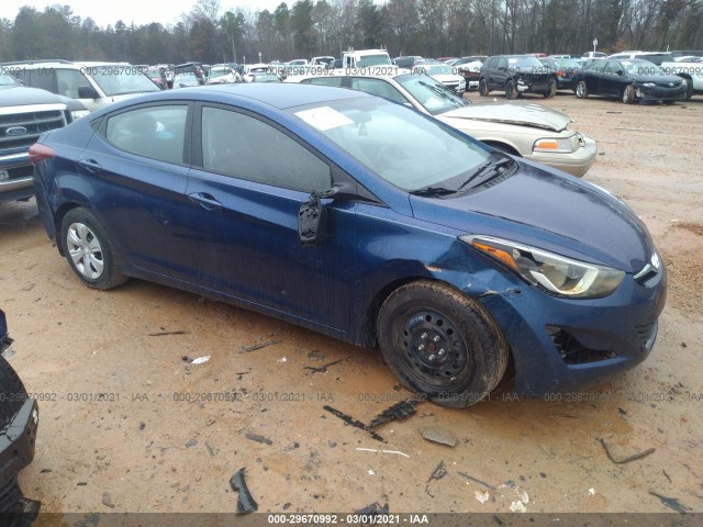 HYUNDAI ELANTRA 2016 5npdh4ae2gh732221