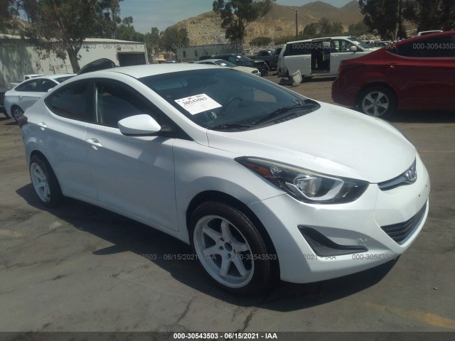 HYUNDAI ELANTRA 2016 5npdh4ae2gh733238