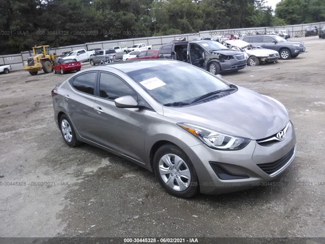 HYUNDAI ELANTRA 2016 5npdh4ae2gh736673