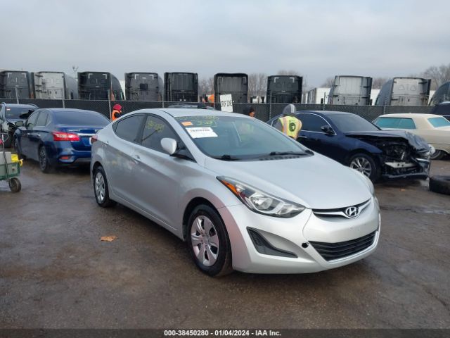 HYUNDAI ELANTRA 2016 5npdh4ae2gh747978