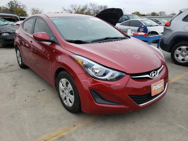 HYUNDAI ELANTRA SE 2016 5npdh4ae2gh748760