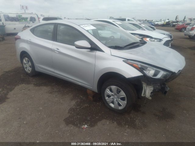 HYUNDAI ELANTRA 2016 5npdh4ae2gh749522