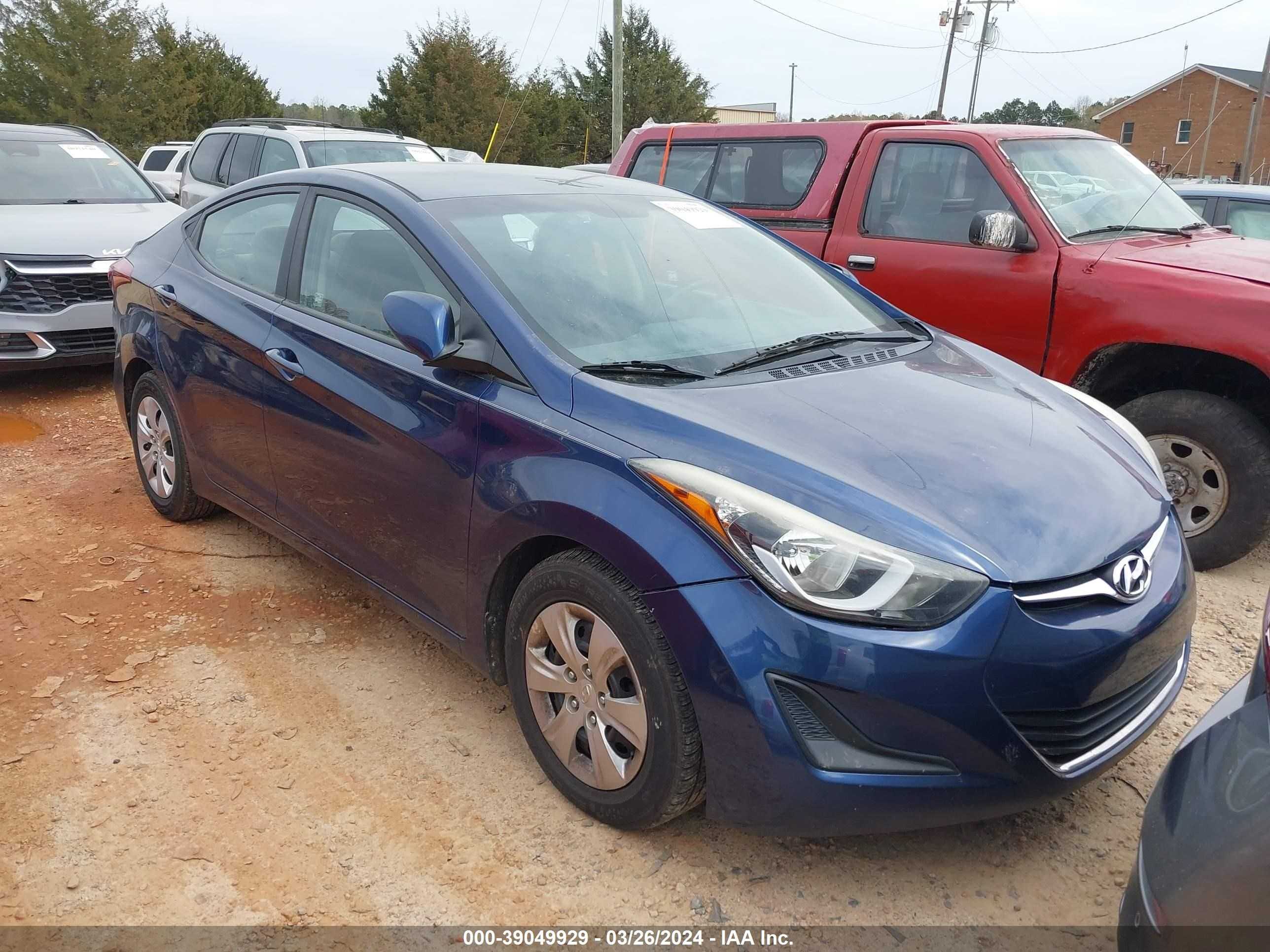 HYUNDAI ELANTRA 2016 5npdh4ae2gh749942