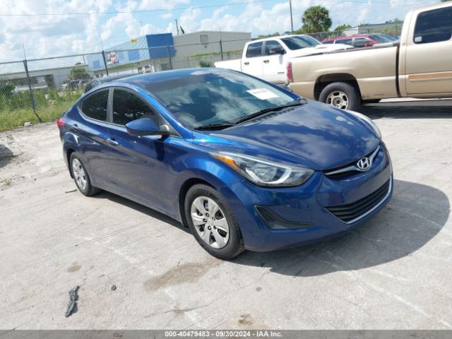 HYUNDAI ELANTRA 2016 5npdh4ae2gh756843