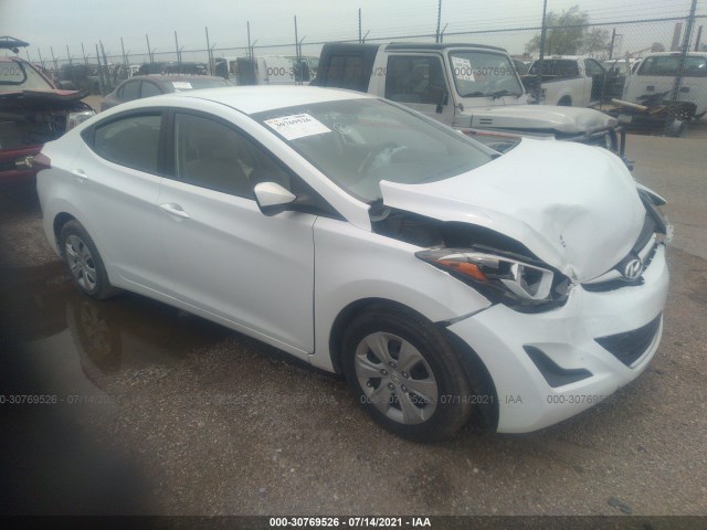 HYUNDAI ELANTRA 2016 5npdh4ae2gh760679