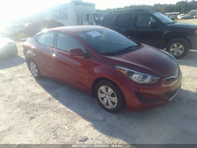 HYUNDAI ELANTRA 2016 5npdh4ae2gh773478