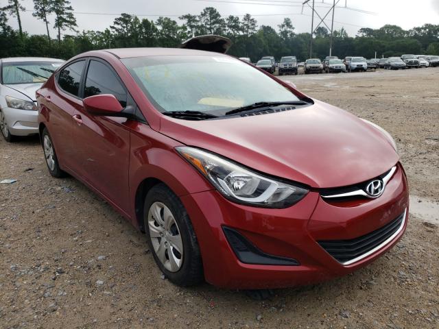 HYUNDAI ELANTRA SE 2016 5npdh4ae2gh774761