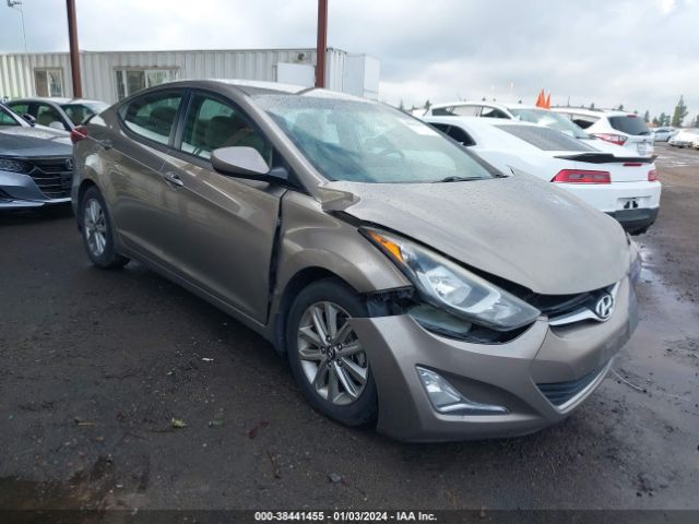 HYUNDAI ELANTRA 2016 5npdh4ae2gh776008