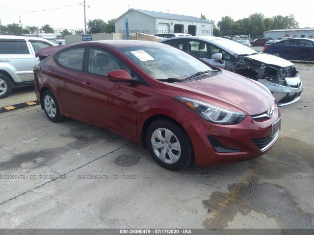 HYUNDAI ELANTRA 2016 5npdh4ae2gh778728