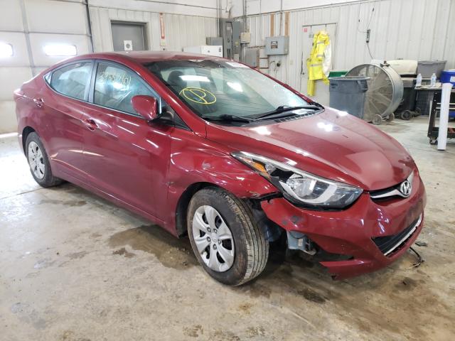 HYUNDAI ELANTRA SE 2016 5npdh4ae2gh779751