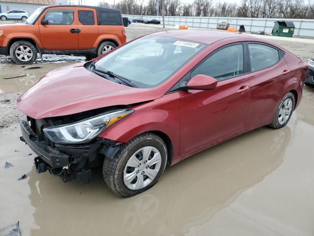 HYUNDAI ELANTRA SE 2016 5npdh4ae2gh784979