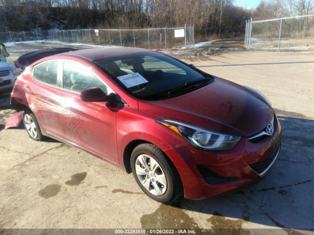 HYUNDAI ELANTRA 2016 5npdh4ae2gh789311