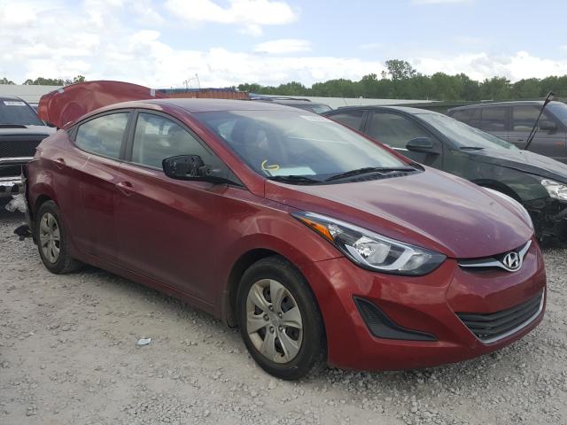 HYUNDAI ELANTRA SE 2016 5npdh4ae2gh795237