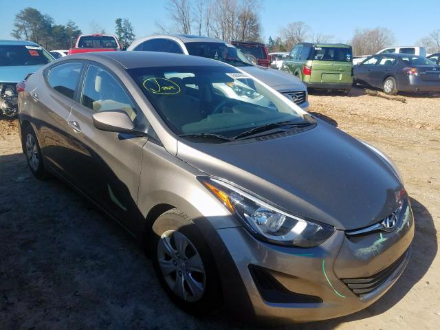 HYUNDAI ELANTRA SE 2016 5npdh4ae2gh795531