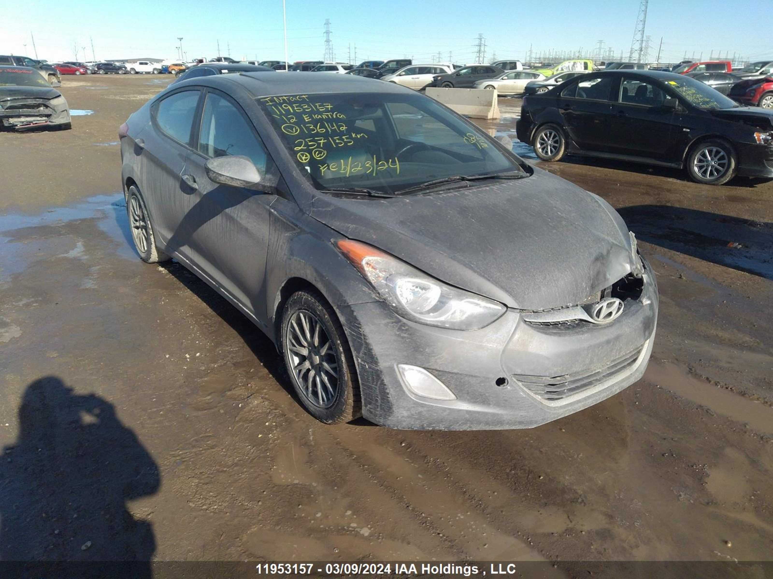 HYUNDAI ELANTRA 2012 5npdh4ae3ch136142