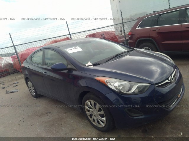 HYUNDAI ELANTRA 2012 5npdh4ae3ch138909