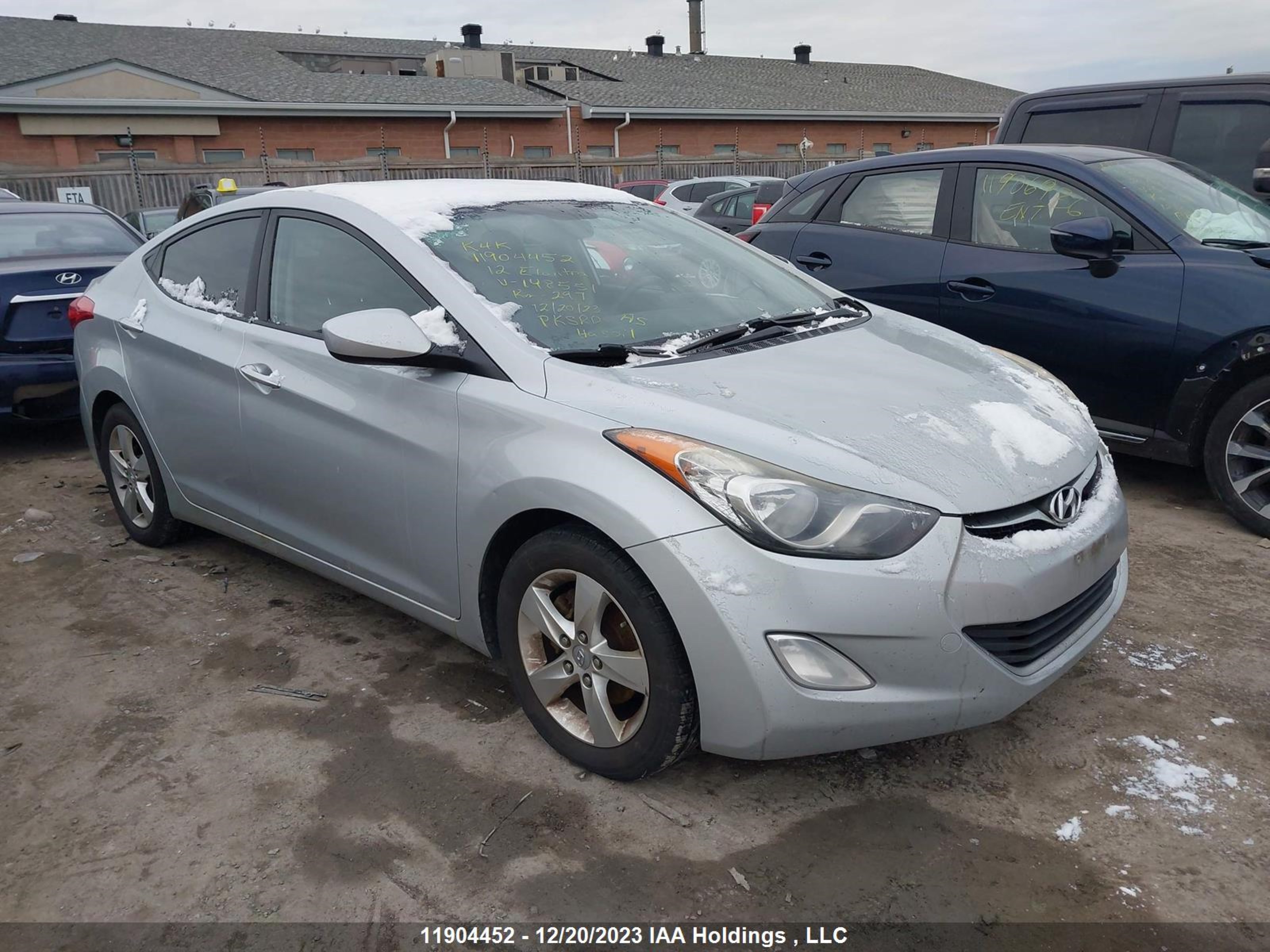 HYUNDAI ELANTRA 2012 5npdh4ae3ch148551