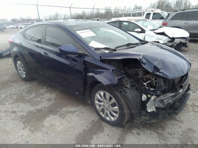 HYUNDAI ELANTRA 2013 5npdh4ae3dh168364