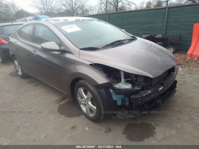 HYUNDAI ELANTRA 2013 5npdh4ae3dh184368