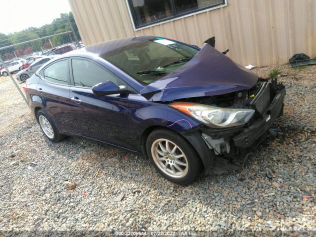 HYUNDAI ELANTRA 2013 5npdh4ae3dh216994