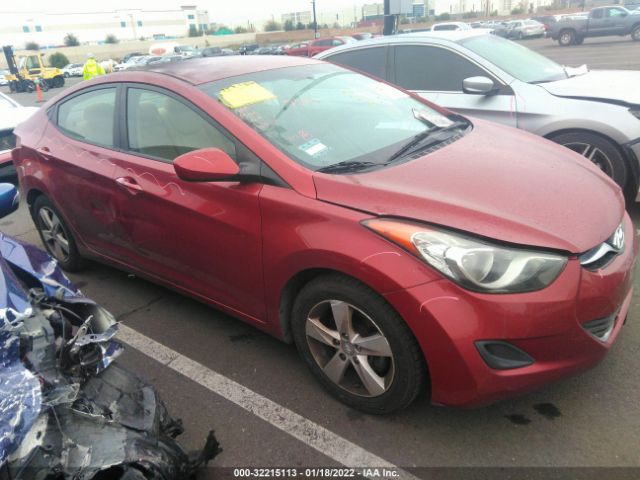 HYUNDAI ELANTRA 2013 5npdh4ae3dh255102