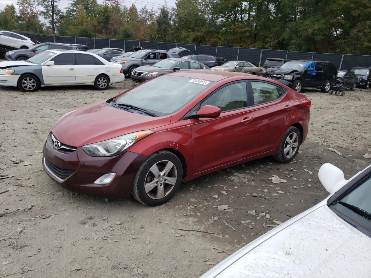 HYUNDAI ELANTRA 2013 5npdh4ae3dh266150