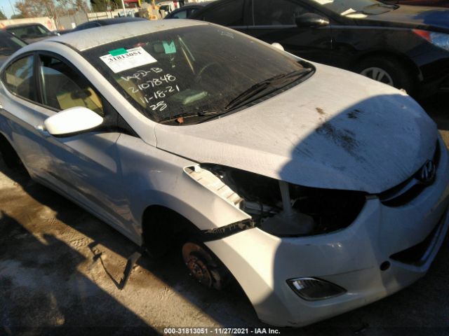 HYUNDAI ELANTRA 2013 5npdh4ae3dh288374