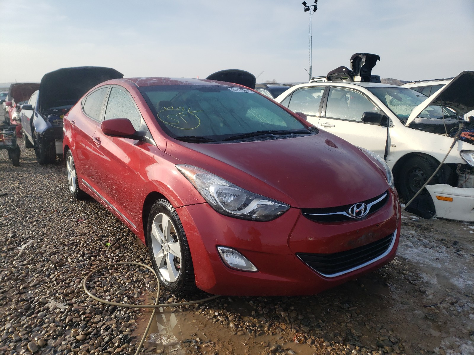 HYUNDAI ELANTRA GL 2013 5npdh4ae3dh319090