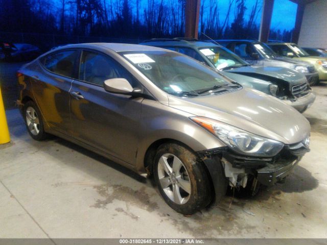 HYUNDAI ELANTRA 2013 5npdh4ae3dh327819