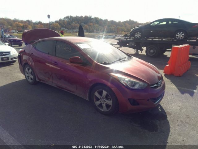 HYUNDAI ELANTRA 2013 5npdh4ae3dh329361