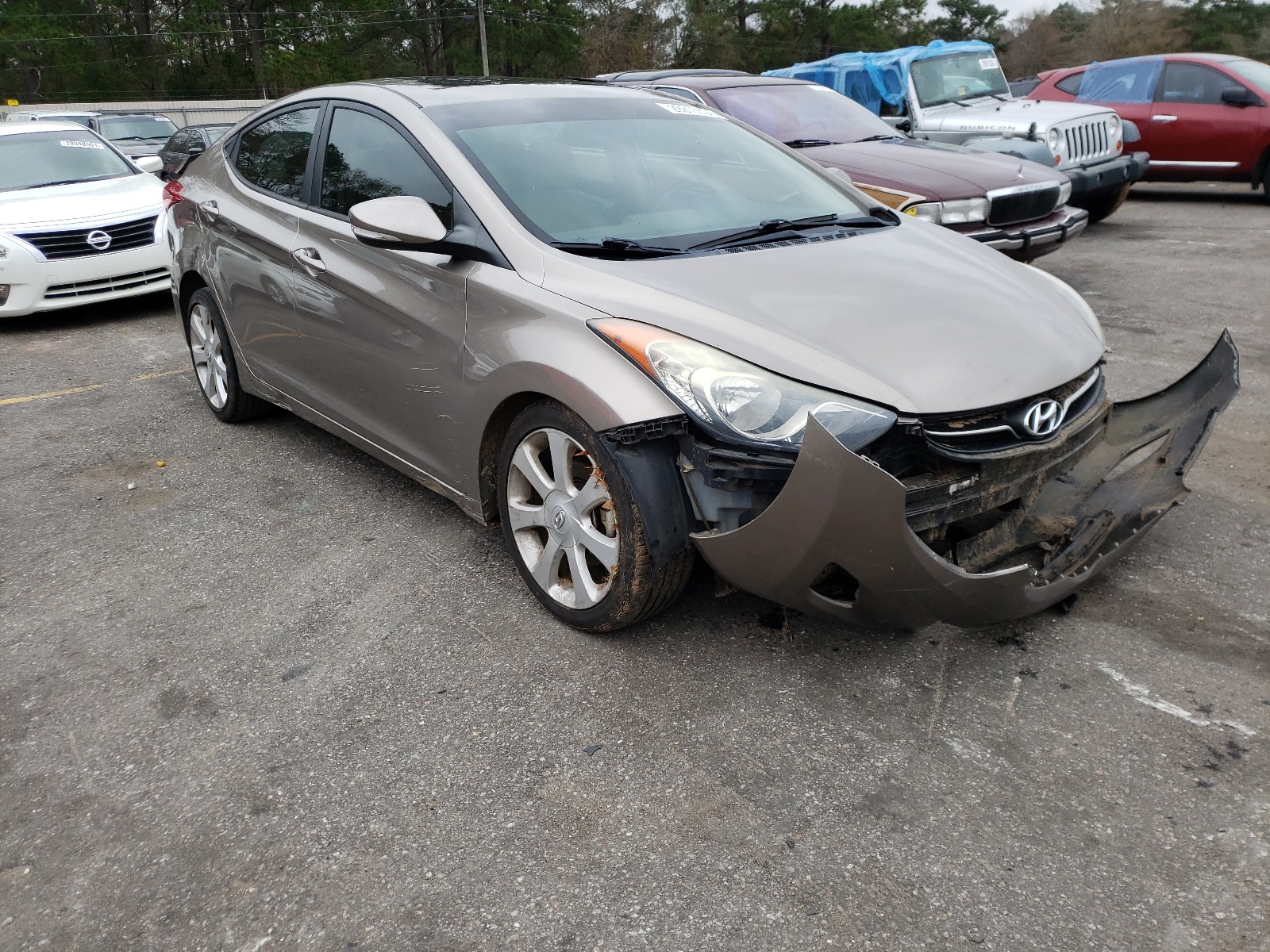 HYUNDAI ELANTRA GL 2013 5npdh4ae3dh337668