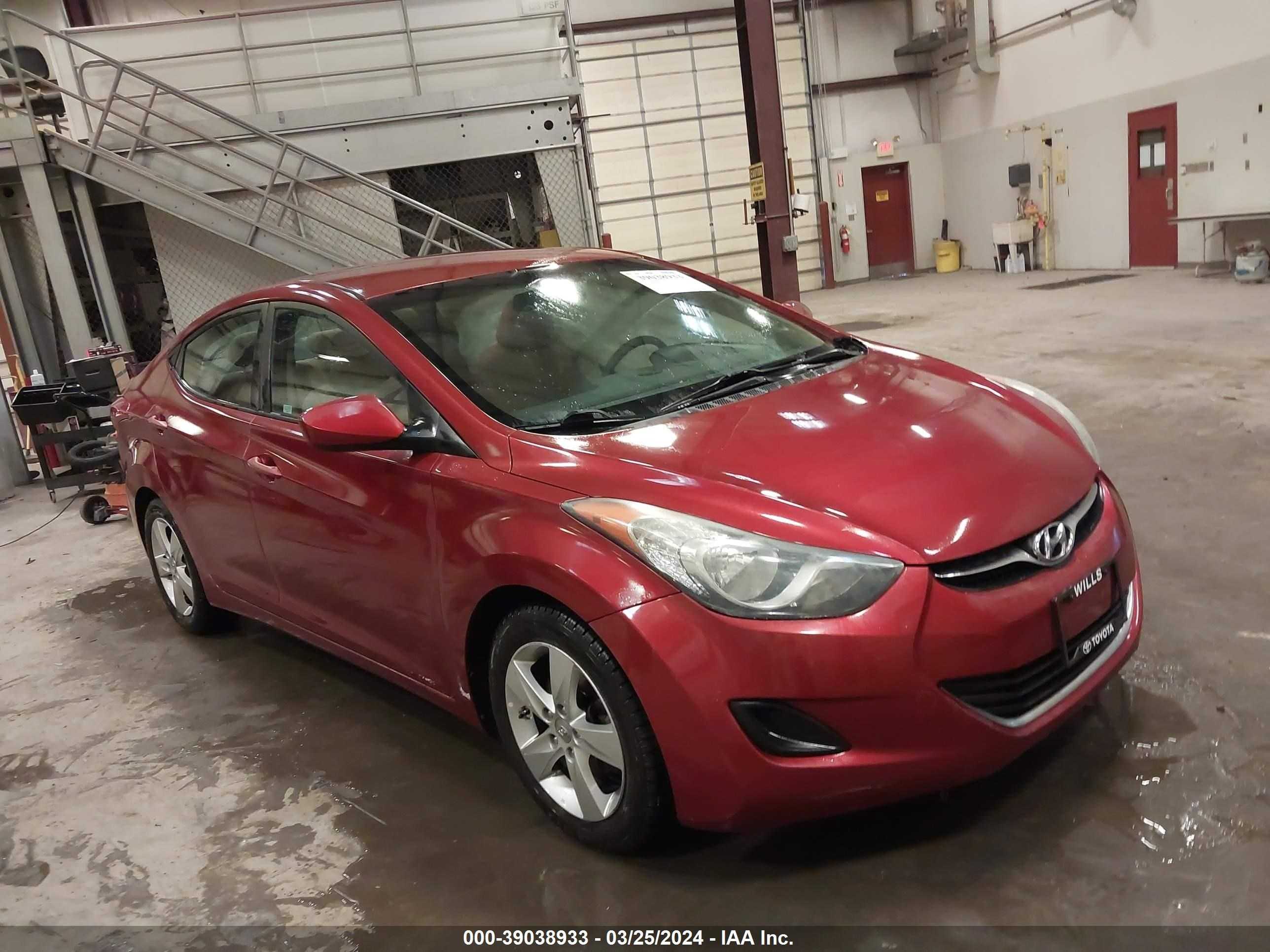 HYUNDAI ELANTRA 2013 5npdh4ae3dh344801