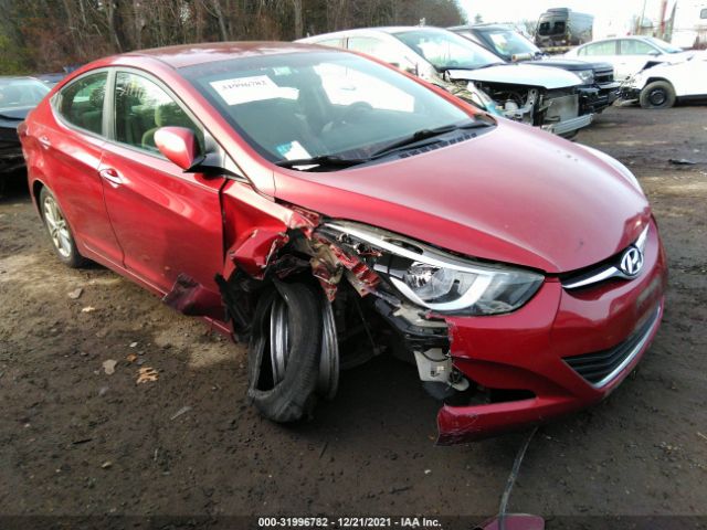 HYUNDAI ELANTRA 2014 5npdh4ae3eh455236