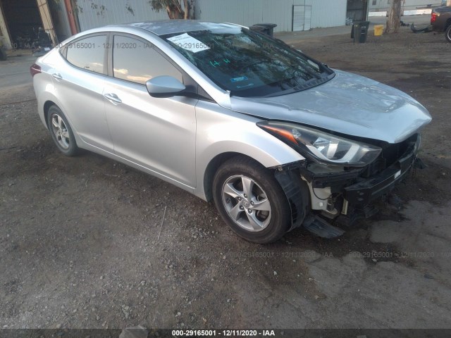 HYUNDAI ELANTRA 2014 5npdh4ae3eh455608