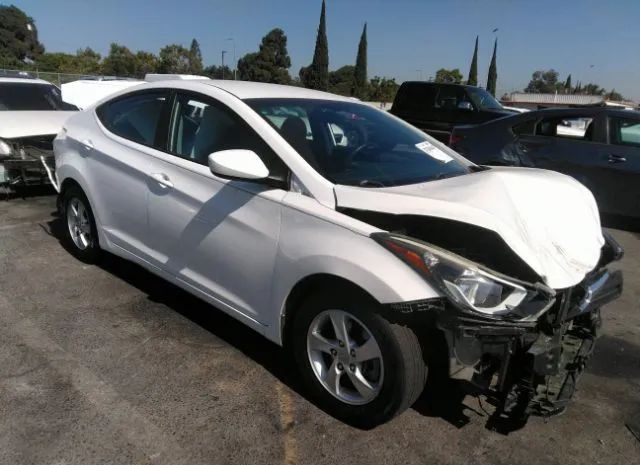 HYUNDAI ELANTRA 2014 5npdh4ae3eh455771