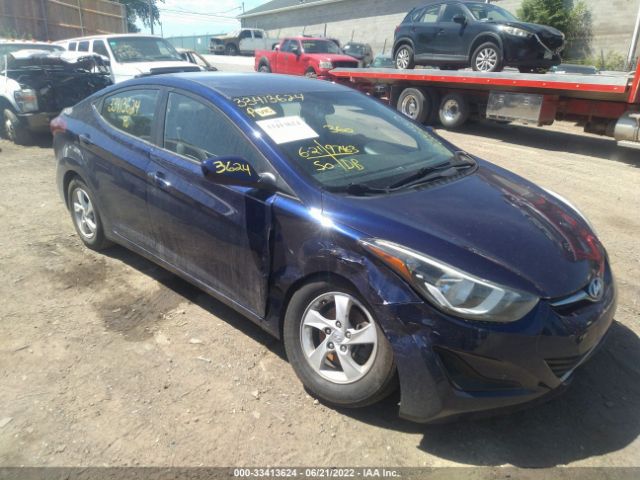 HYUNDAI ELANTRA 2014 5npdh4ae3eh456287