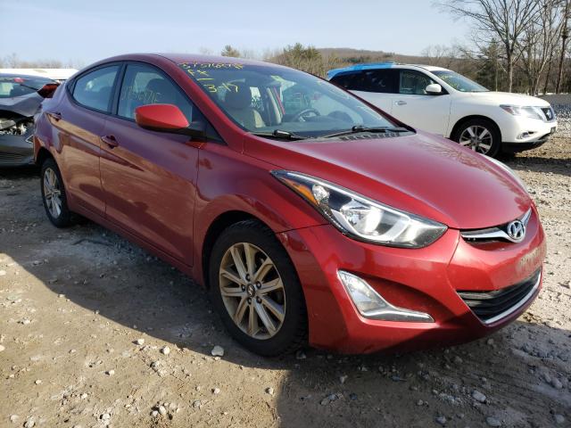 HYUNDAI ELANTRA SE 2014 5npdh4ae3eh457150