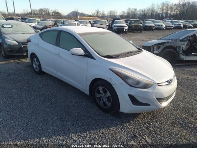 HYUNDAI ELANTRA 2014 5npdh4ae3eh462834