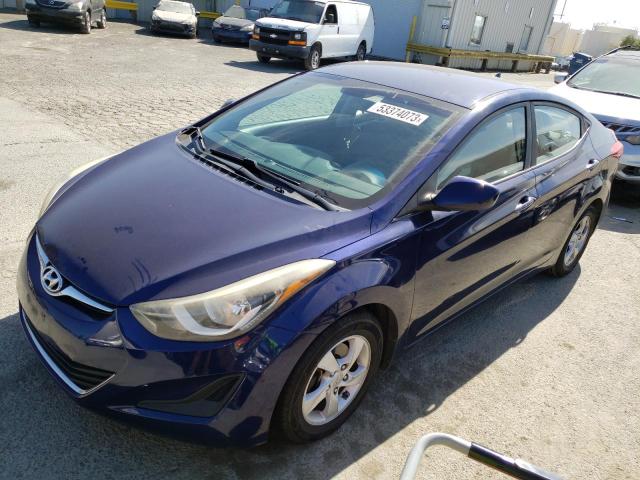 HYUNDAI ELANTRA SE 2014 5npdh4ae3eh464499