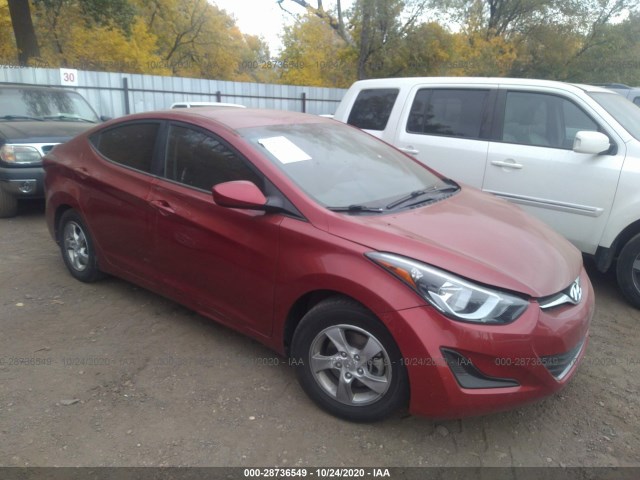 HYUNDAI ELANTRA 2014 5npdh4ae3eh464891