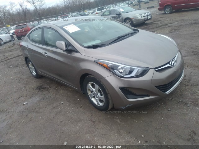 HYUNDAI ELANTRA 2014 5npdh4ae3eh465703