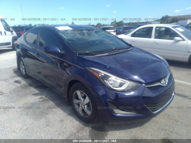 HYUNDAI ELANTRA 2014 5npdh4ae3eh472358