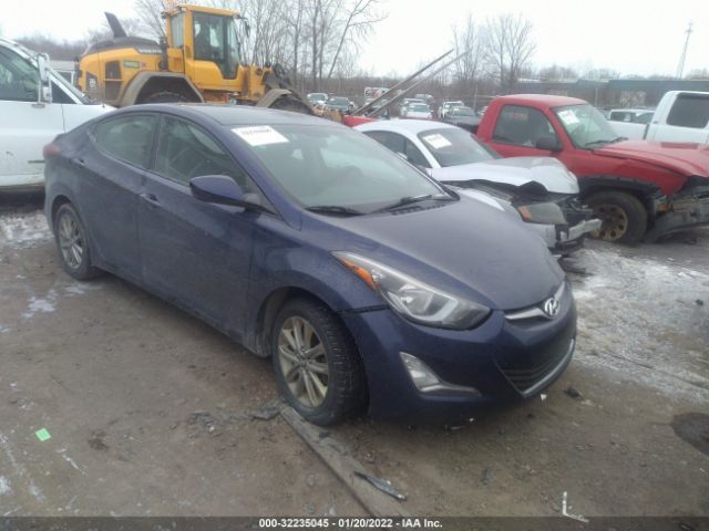 HYUNDAI ELANTRA 2014 5npdh4ae3eh472778