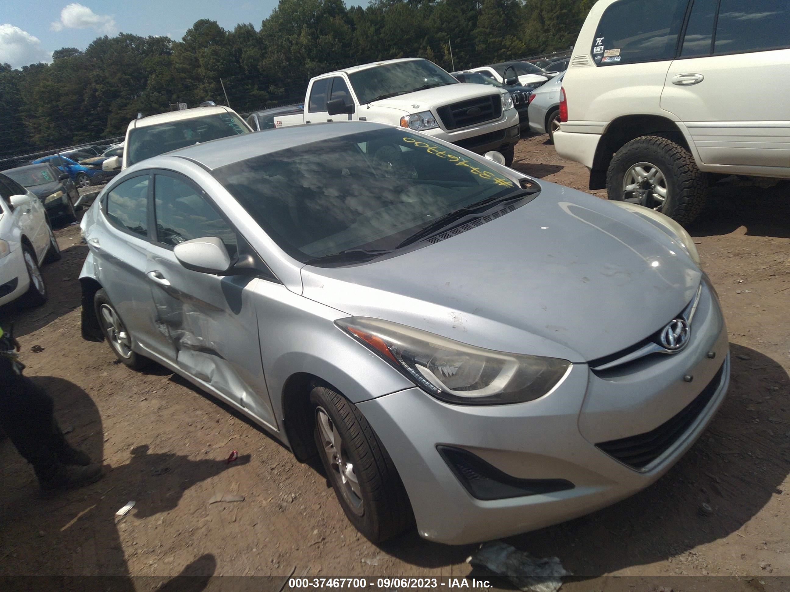 HYUNDAI ELANTRA 2014 5npdh4ae3eh474336