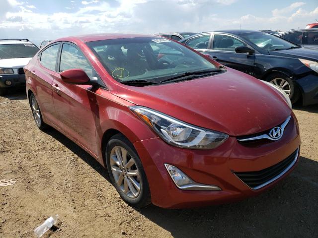 HYUNDAI ELANTRA SE 2014 5npdh4ae3eh477284