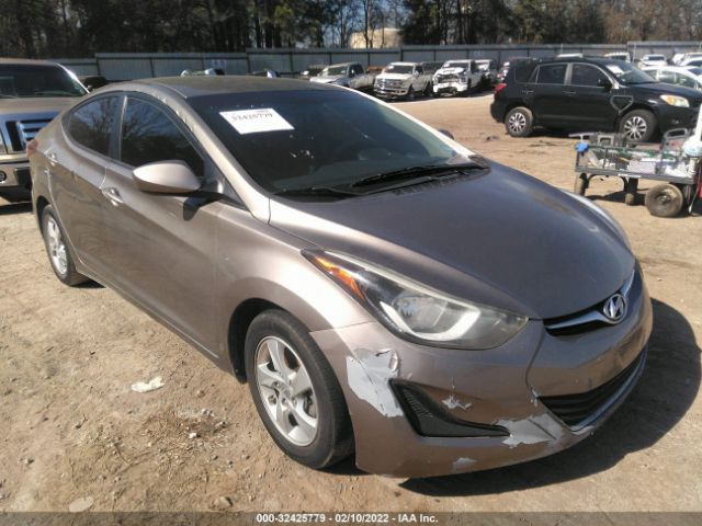 HYUNDAI ELANTRA 2014 5npdh4ae3eh478712